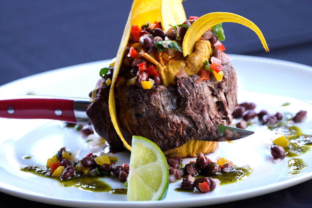 Puerto Rican Skirt Steak in Soho